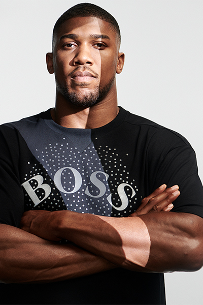 مجموعة جديدة لا تفوت من HUGO BOSS بالتعاون مع البطل العالمي انتوني جوشوا